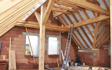Crowell Hill attic trusses
